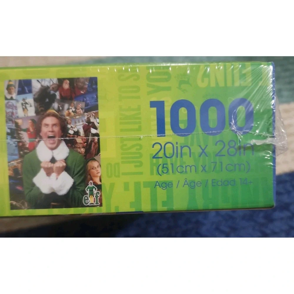 Elf Movie Collage Puzzle 1000 Piece Jigsaw Puzzle New Factory Sealed 20